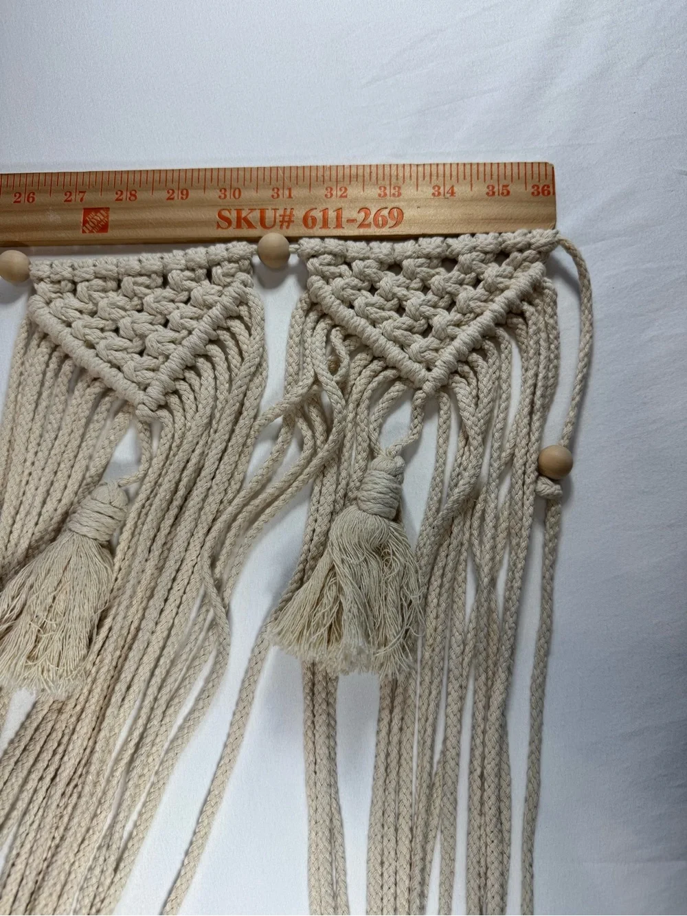 Large Boho Macrame Fringe Wall Hanging Festival Decor Wedding Backdrop 36
